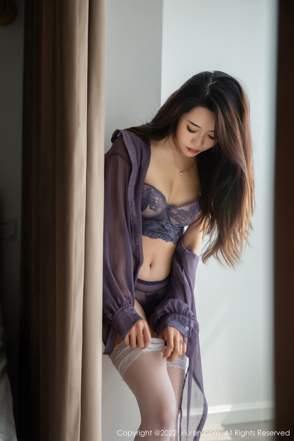 【XiuRen秀人網】20221121Vol5884嚴利娅Yuliya【54P】-[秀人套图]