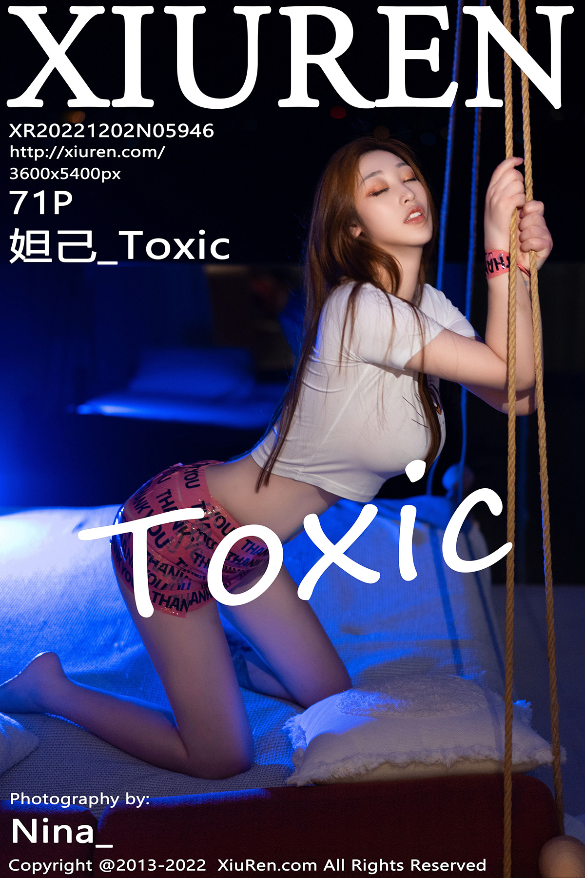 【XiuRen秀人網】20221202Vol5946妲己-Toxic【71P】-[秀人套图]