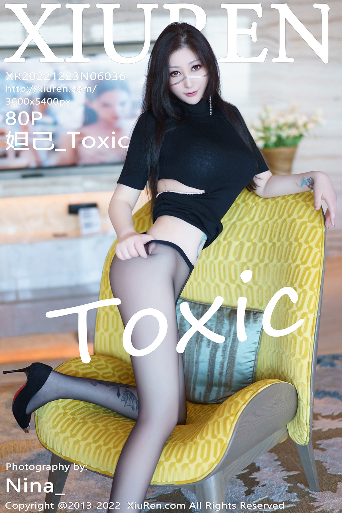 【XiuRen秀人網】20221223Vol6036妲己-Toxic【80P】-[秀人套图]
