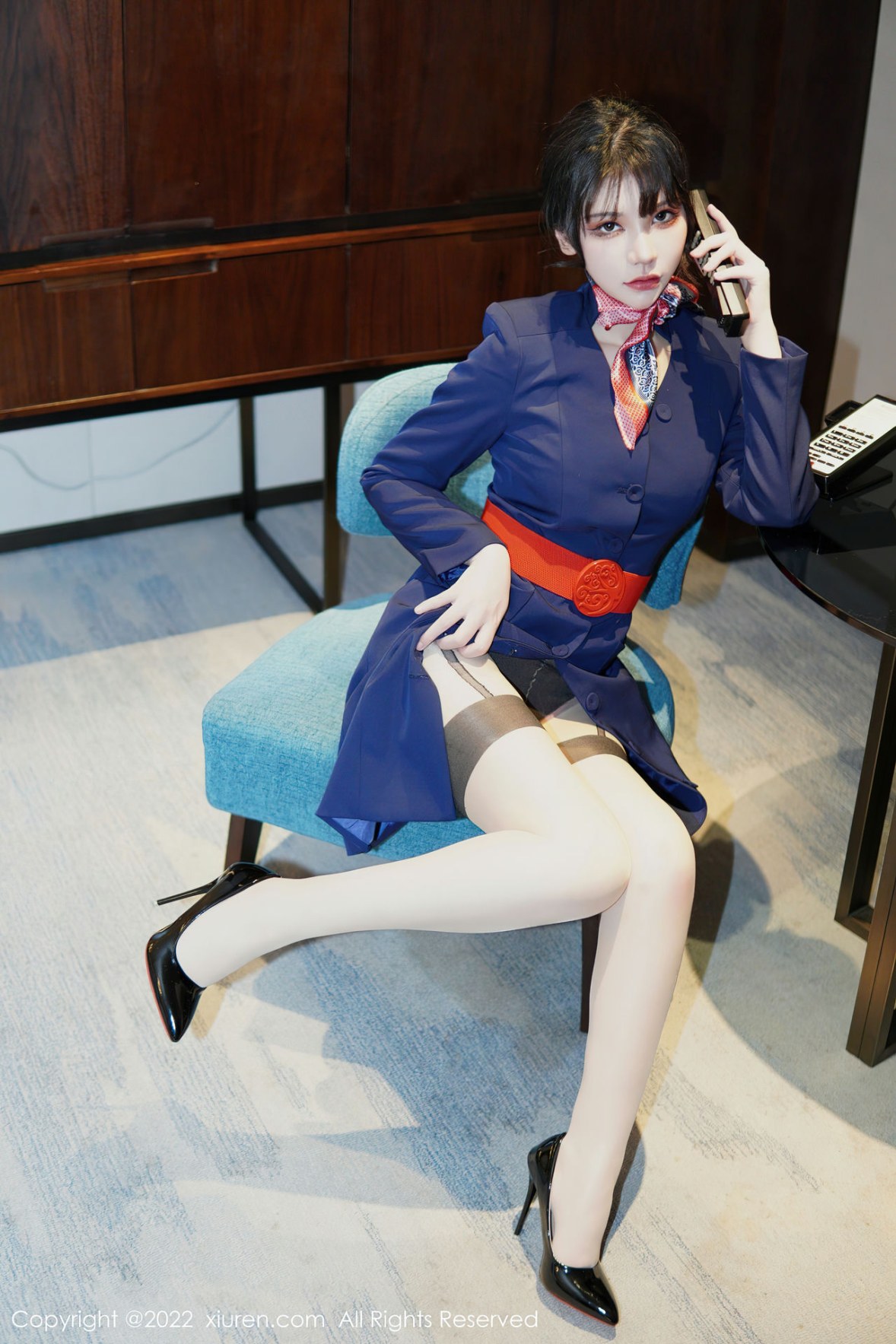 【XiuRen秀人網】20221227Vol6048桃桃子-完整版無水印寫真【82P】-[秀人套图]