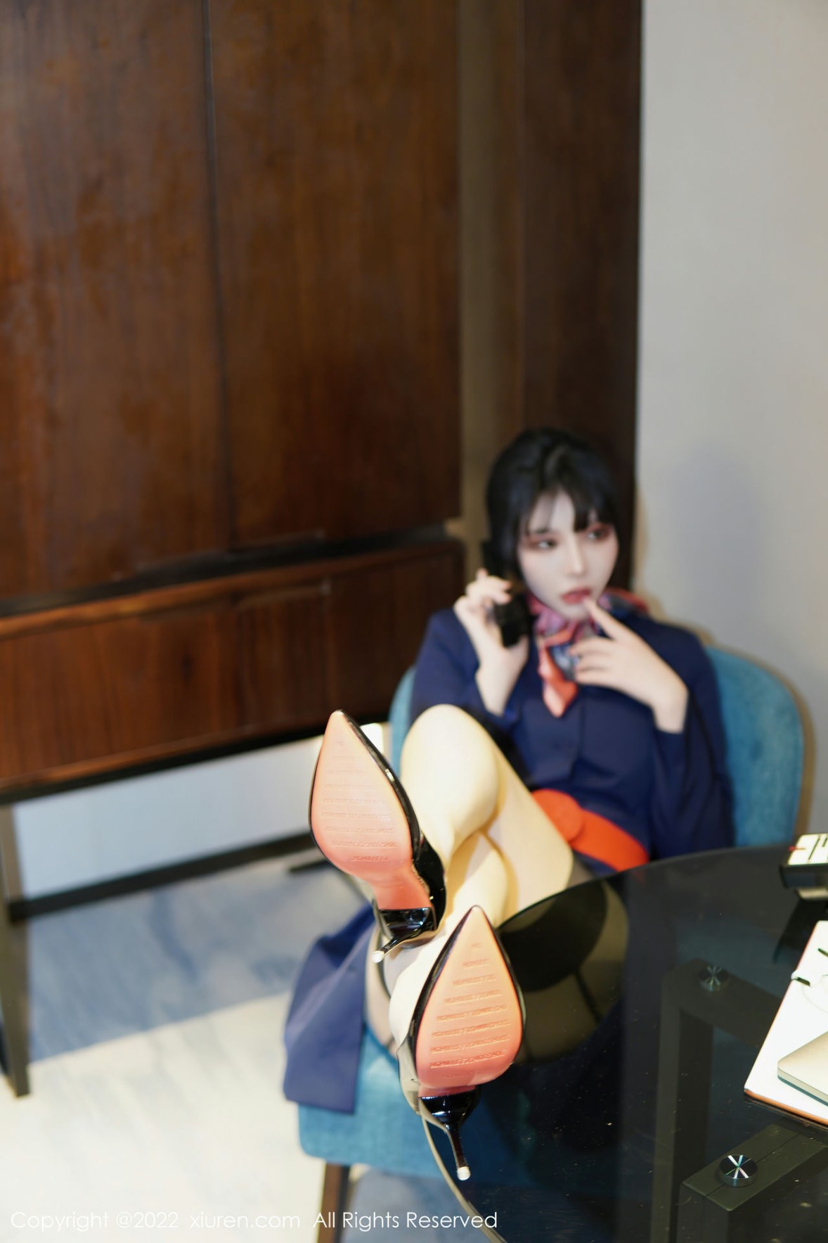 【XiuRen秀人網】20221227Vol6048桃桃子-完整版無水印寫真【82P】-[秀人套图]