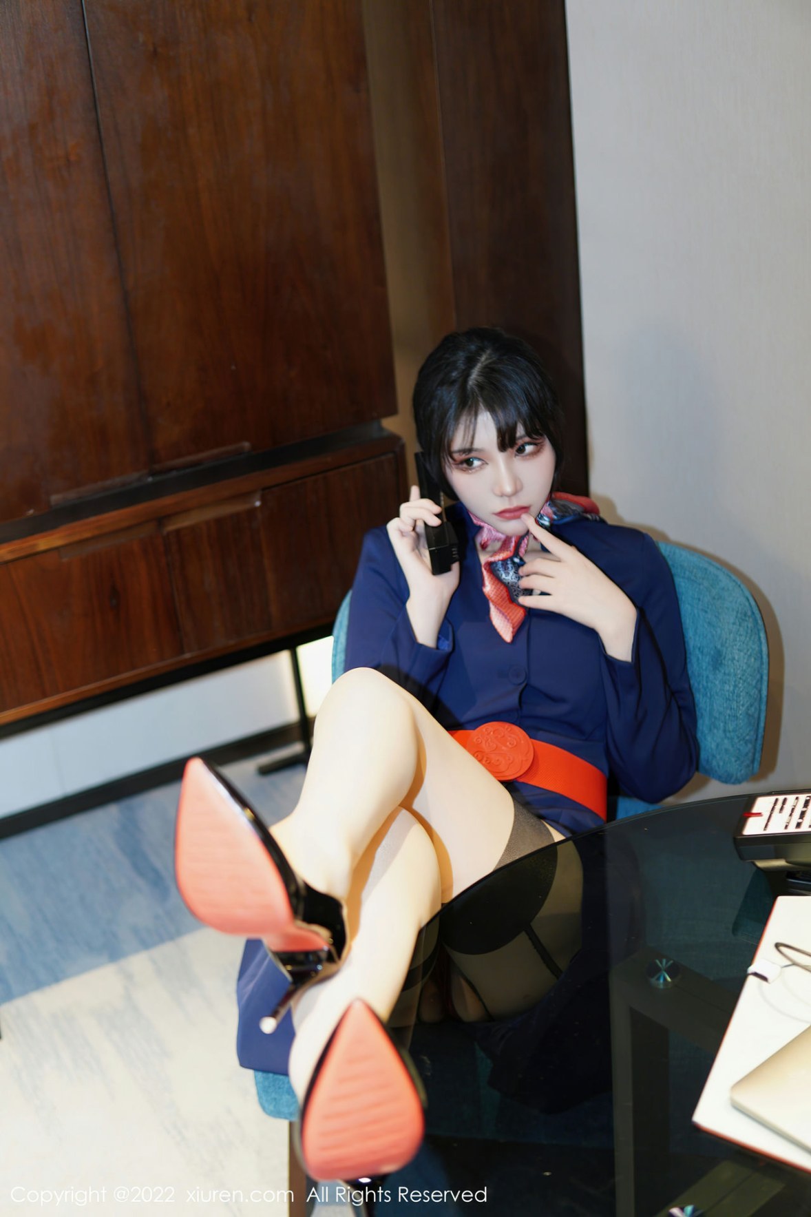 【XiuRen秀人網】20221227Vol6048桃桃子-完整版無水印寫真【82P】-[秀人套图]