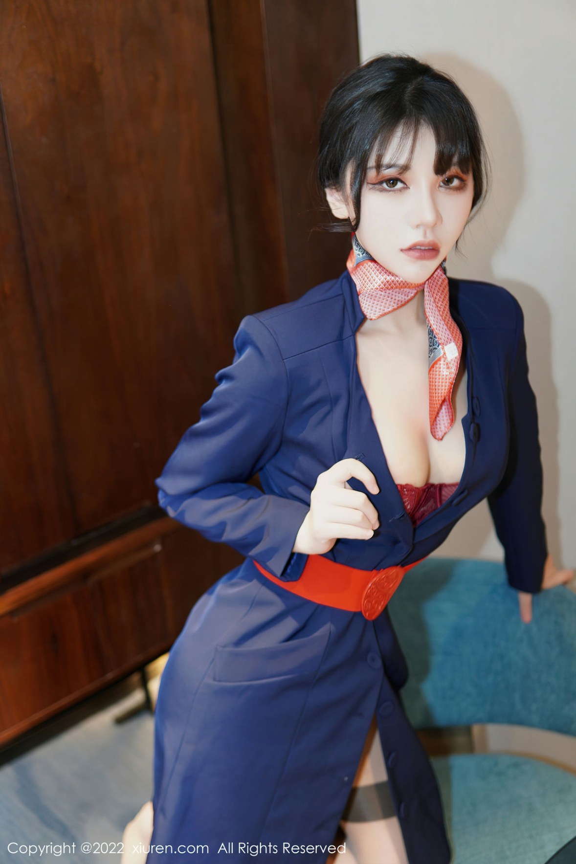 【XiuRen秀人網】20221227Vol6048桃桃子-完整版無水印寫真【82P】-[秀人套图]