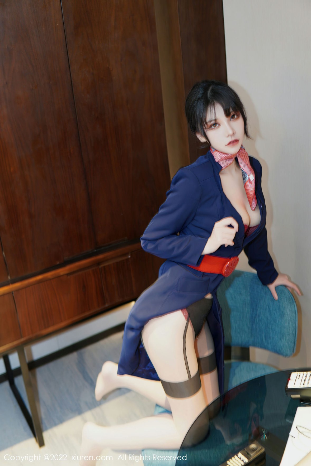 【XiuRen秀人網】20221227Vol6048桃桃子-完整版無水印寫真【82P】-[秀人套图]