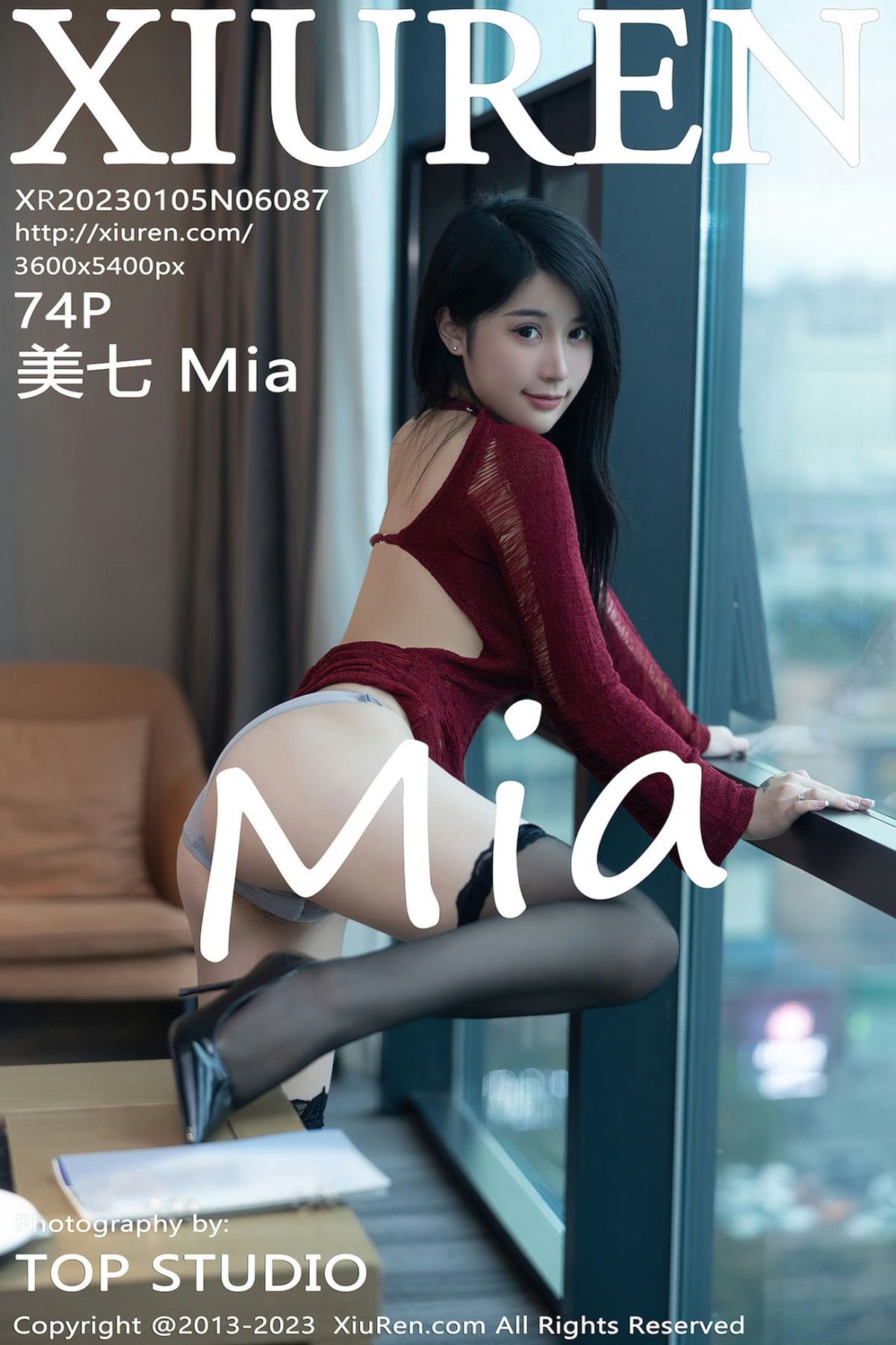 【XiuRen秀人網】20230105Vol6087美七Mia【74P】-[秀人套图]