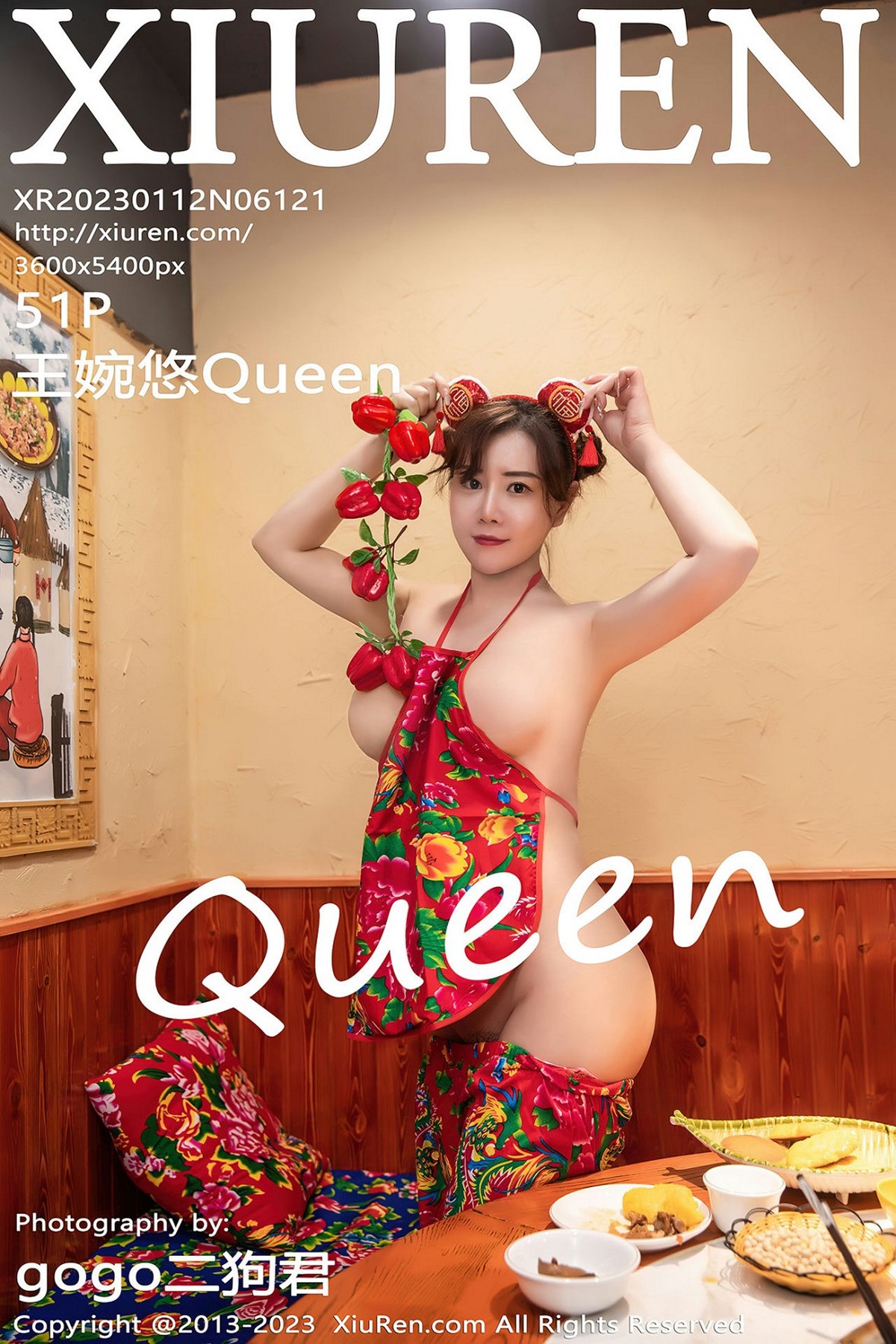 【XiuRen秀人網】20230112Vol6121王婉悠Queen【51P】【51P】-[秀人套图]
