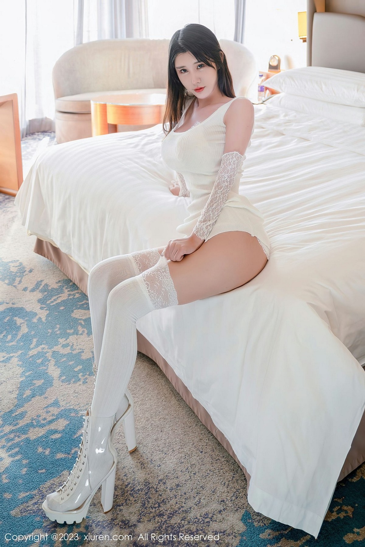 【XiuRen秀人網】20230113Vol6128夏沫沫tifa【63P】-[秀人套图]