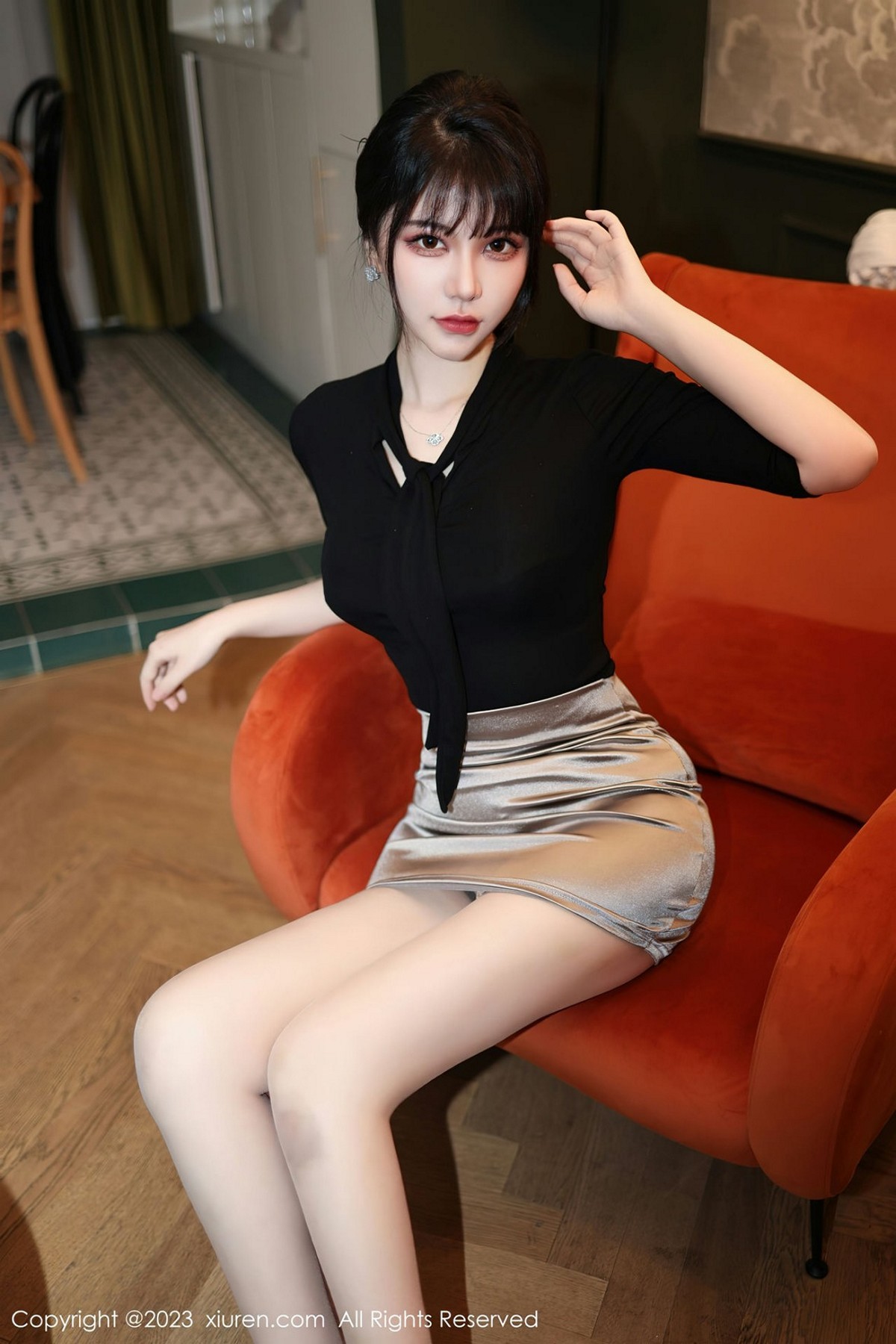 【XiuRen秀人網】20230213Vol6256桃桃子-完整版無水印寫真【85P】-[秀人套图]