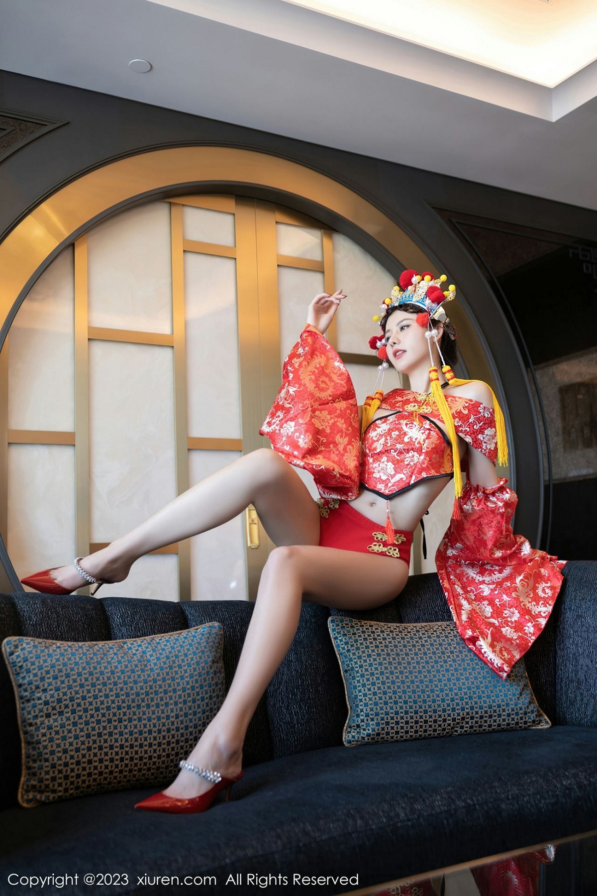 【XiuRen秀人網】20230222Vol6308就是阿朱啊【81P】-[秀人套图]