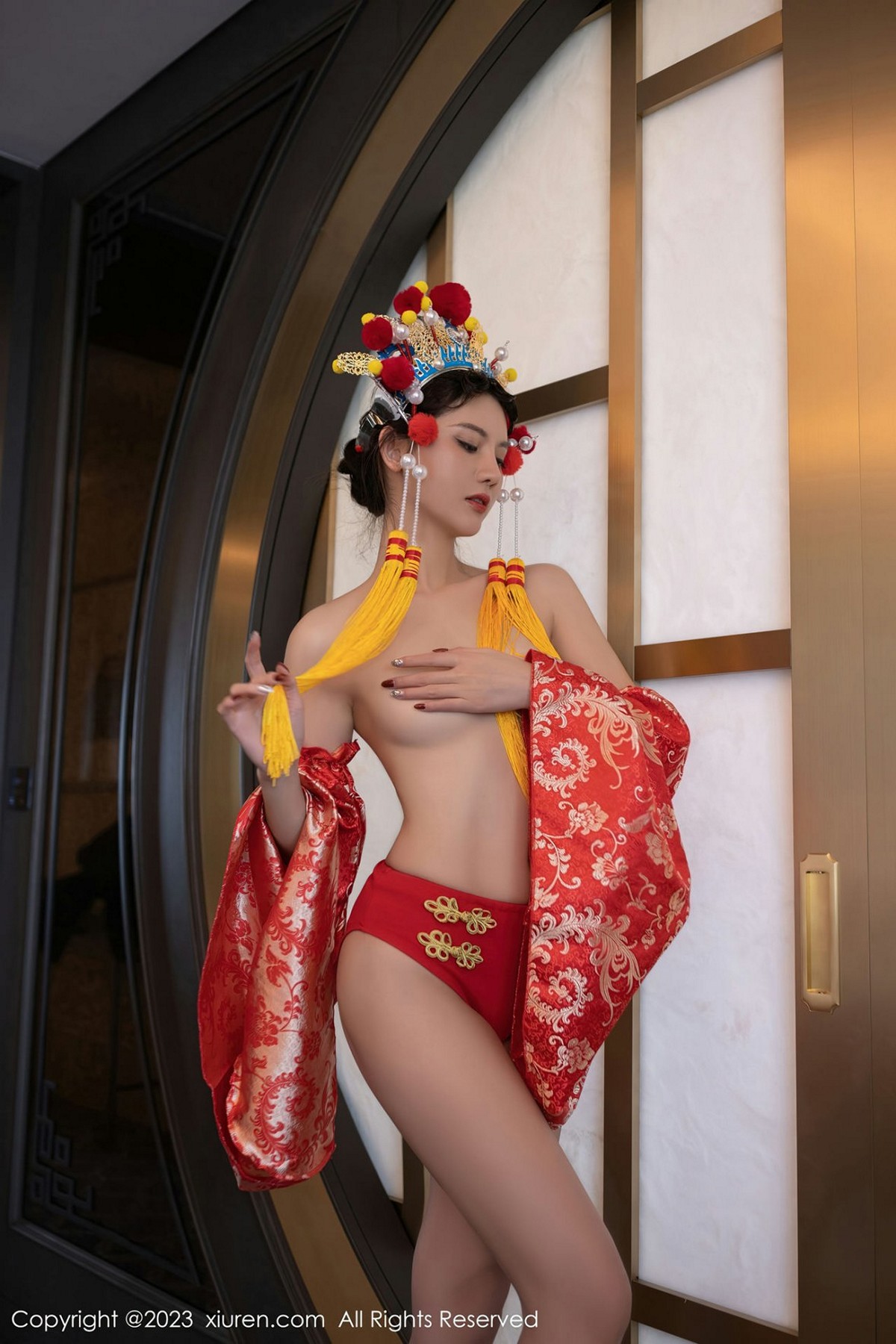 【XiuRen秀人網】20230222Vol6308就是阿朱啊【81P】-[秀人套图]