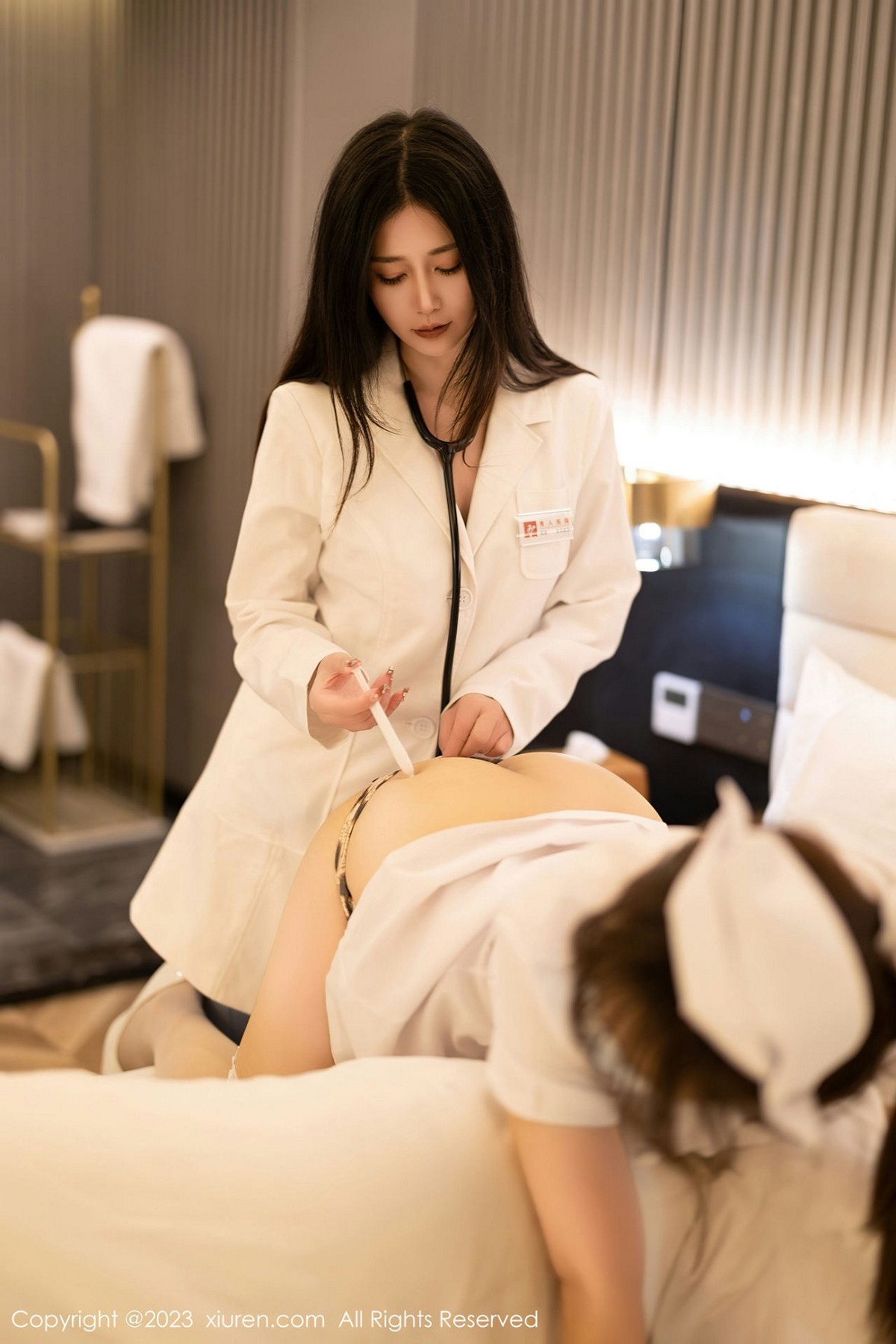 【XiuRen秀人網】20230223Vol6312模特合集護士服【99P】-[秀人套图]