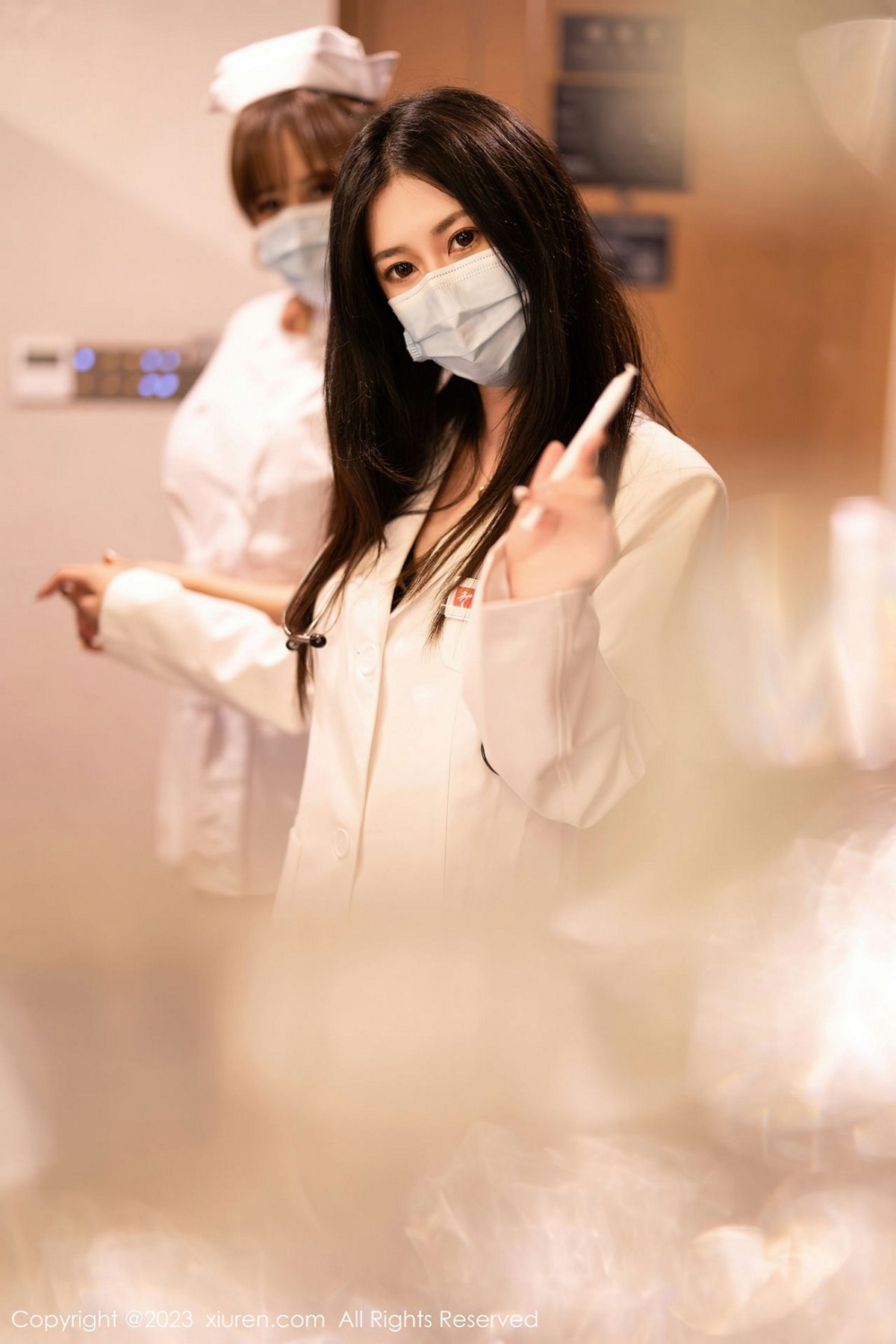 【XiuRen秀人網】20230223Vol6312模特合集護士服【99P】-[秀人套图]