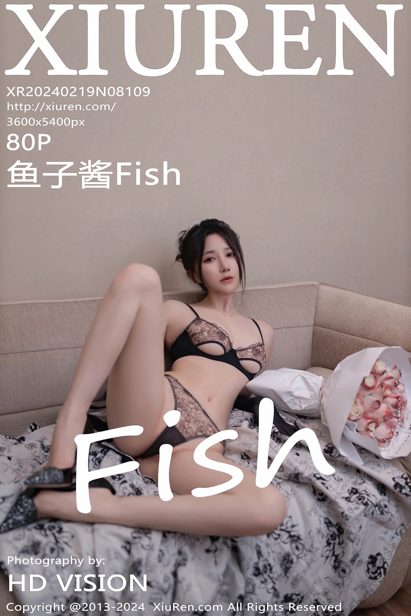 【XiuRen秀人網】20240219Vol8109魚子醬Fish【80P】-[秀人套图]