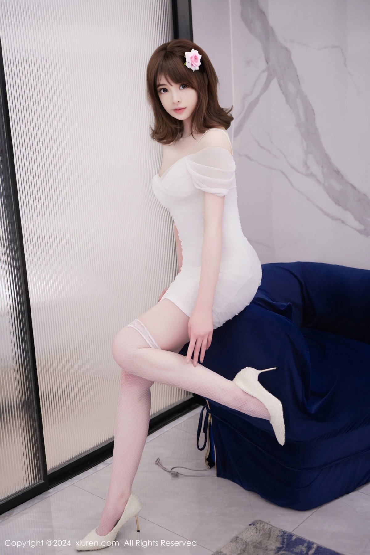 【XiuRen秀人網】20240417Vol8407夢靈兒Mini【58P】-[秀人套图]