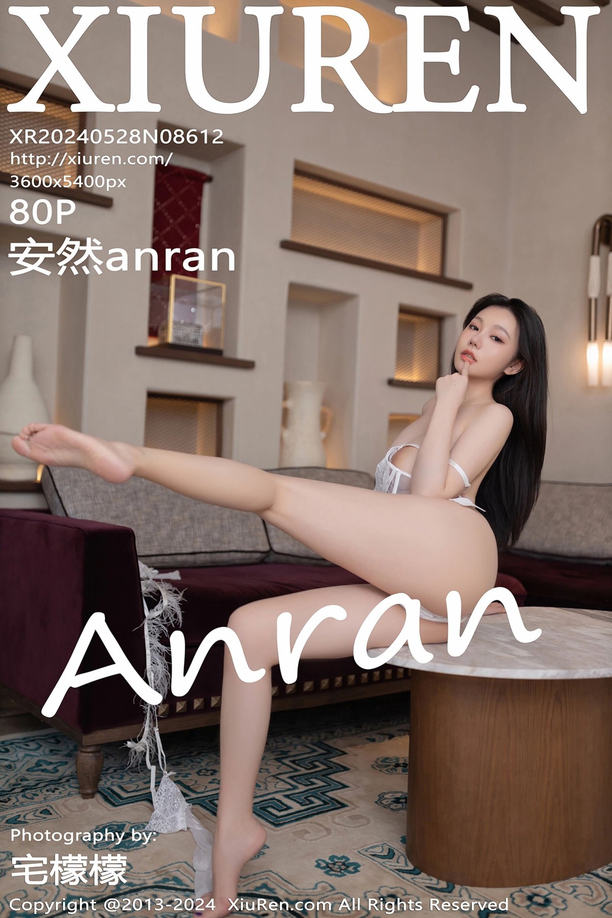 【XiuRen秀人網】20240528Vol8612安然anran【80P】-[秀人套图]