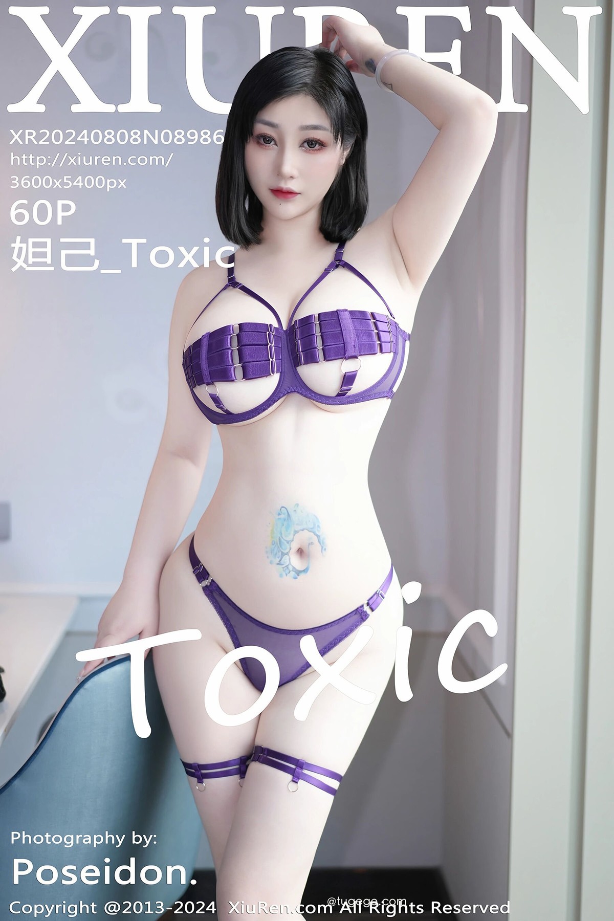 【XiuRen秀人網】20240808Vol8986妲己-Toxic【60P】-[秀人套图]