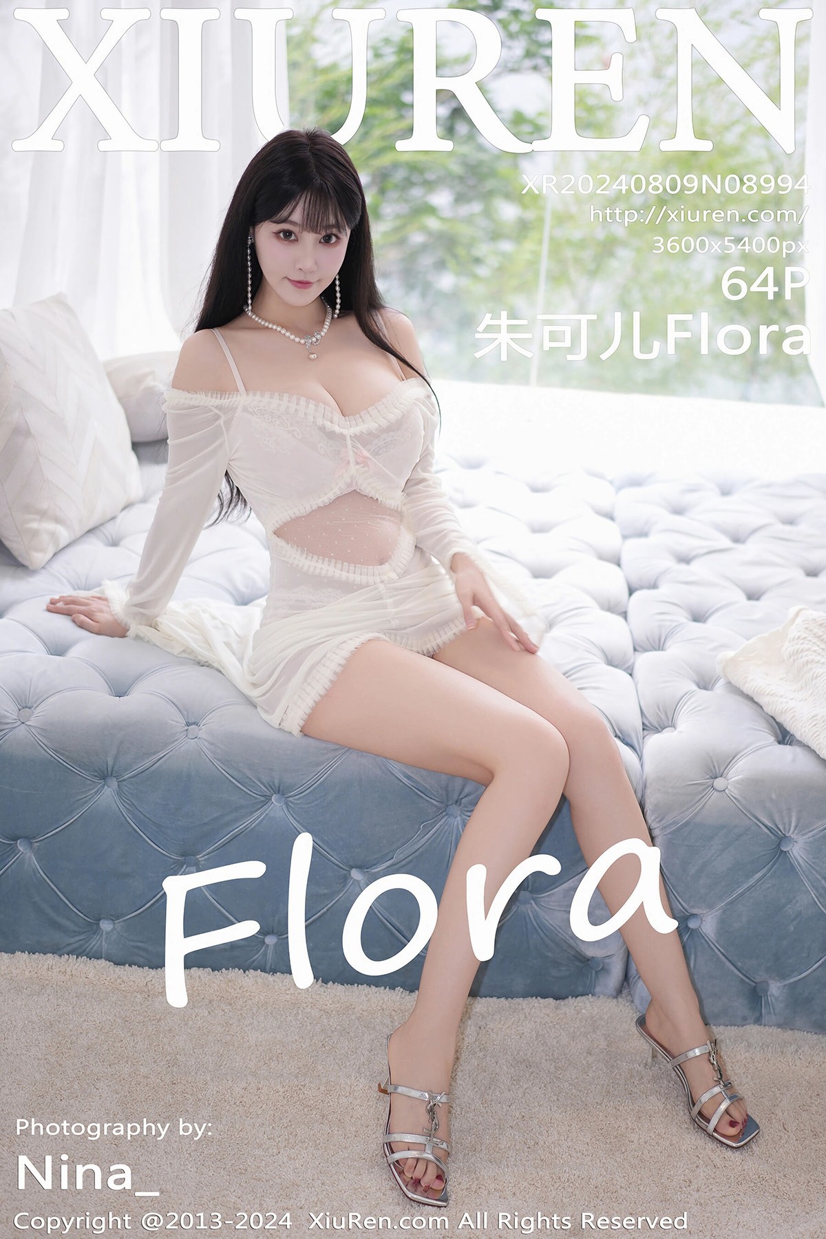 【XiuRen秀人網】20240809Vol8994朱可兒Flora【64P】-[秀人套图]