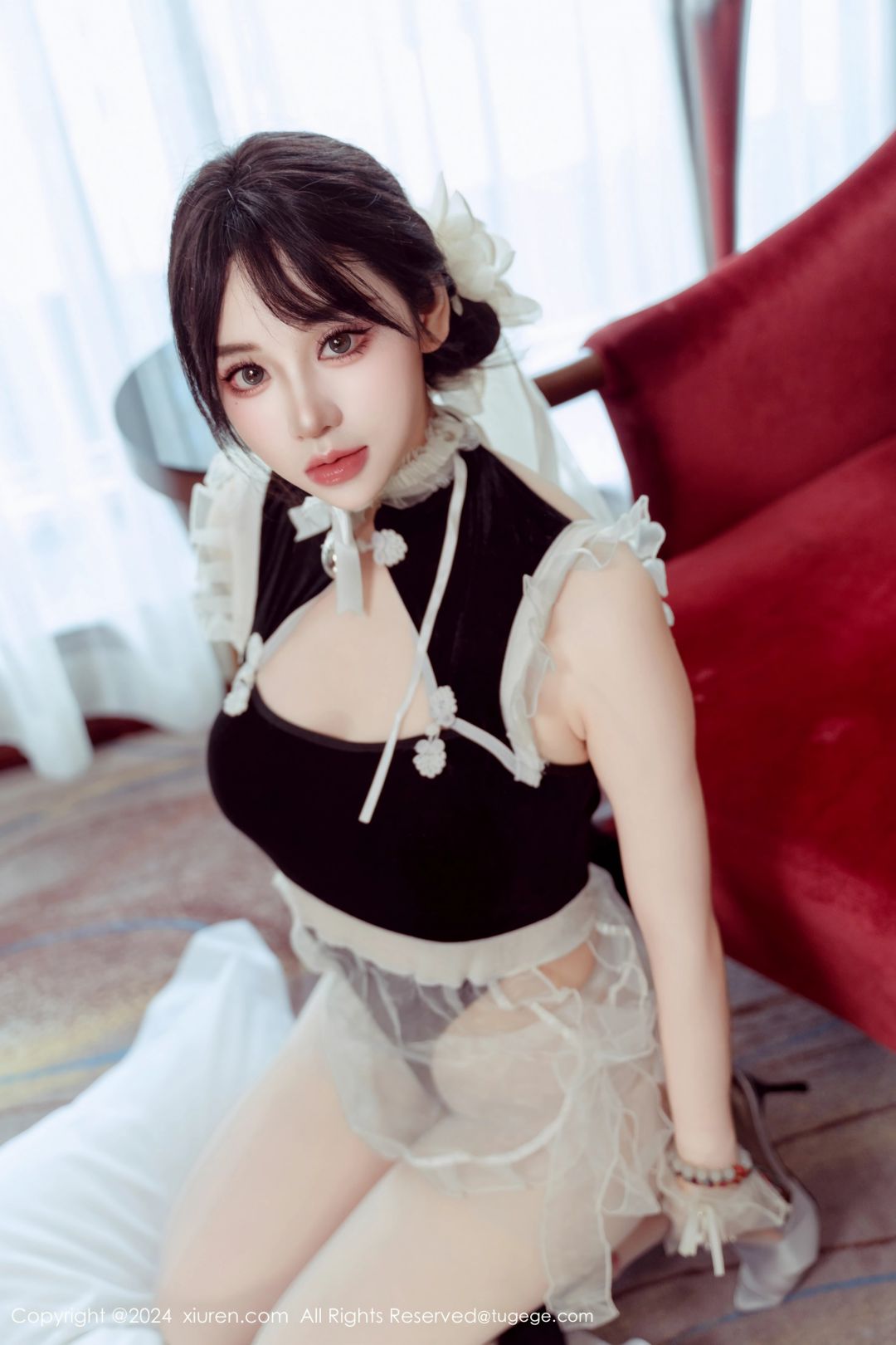 【XiuRen秀人網】20240924Vol9197汐汐愛吃草莓【80P】-[秀人套图]