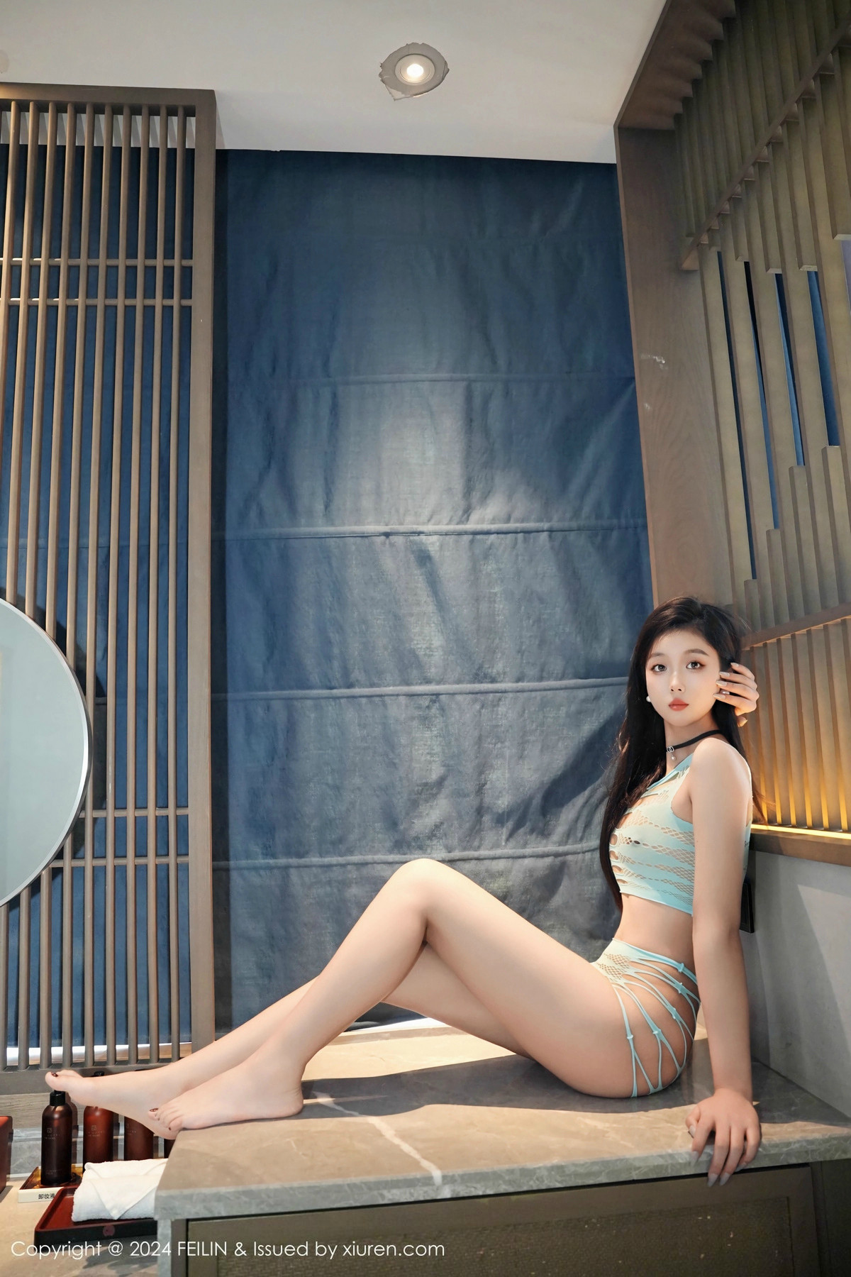 【FEILIN嗲囡囡】20241107Vol482江念魚美腿性感【60P】-[秀人套图]