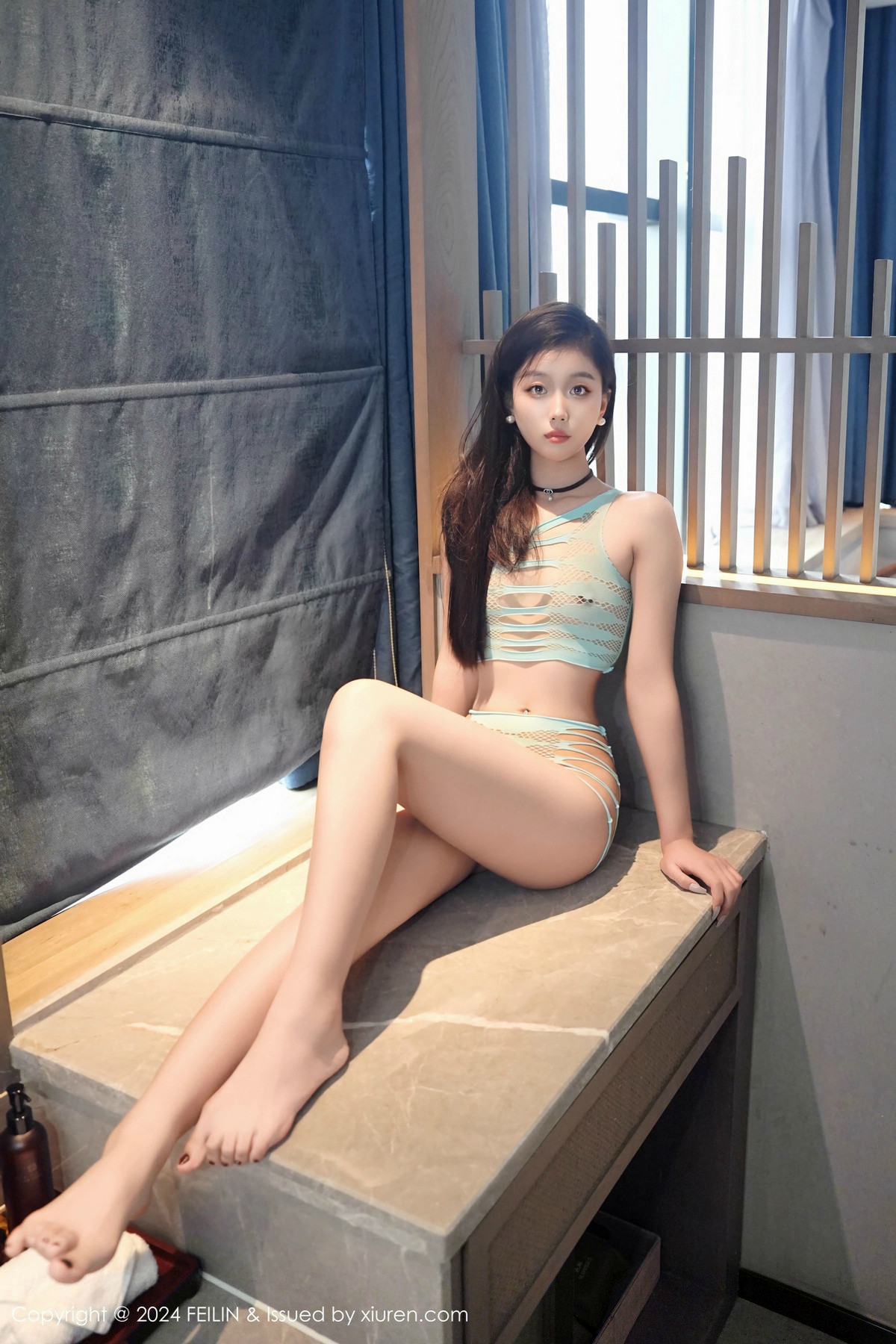 【FEILIN嗲囡囡】20241107Vol482江念魚美腿性感【60P】-[秀人套图]