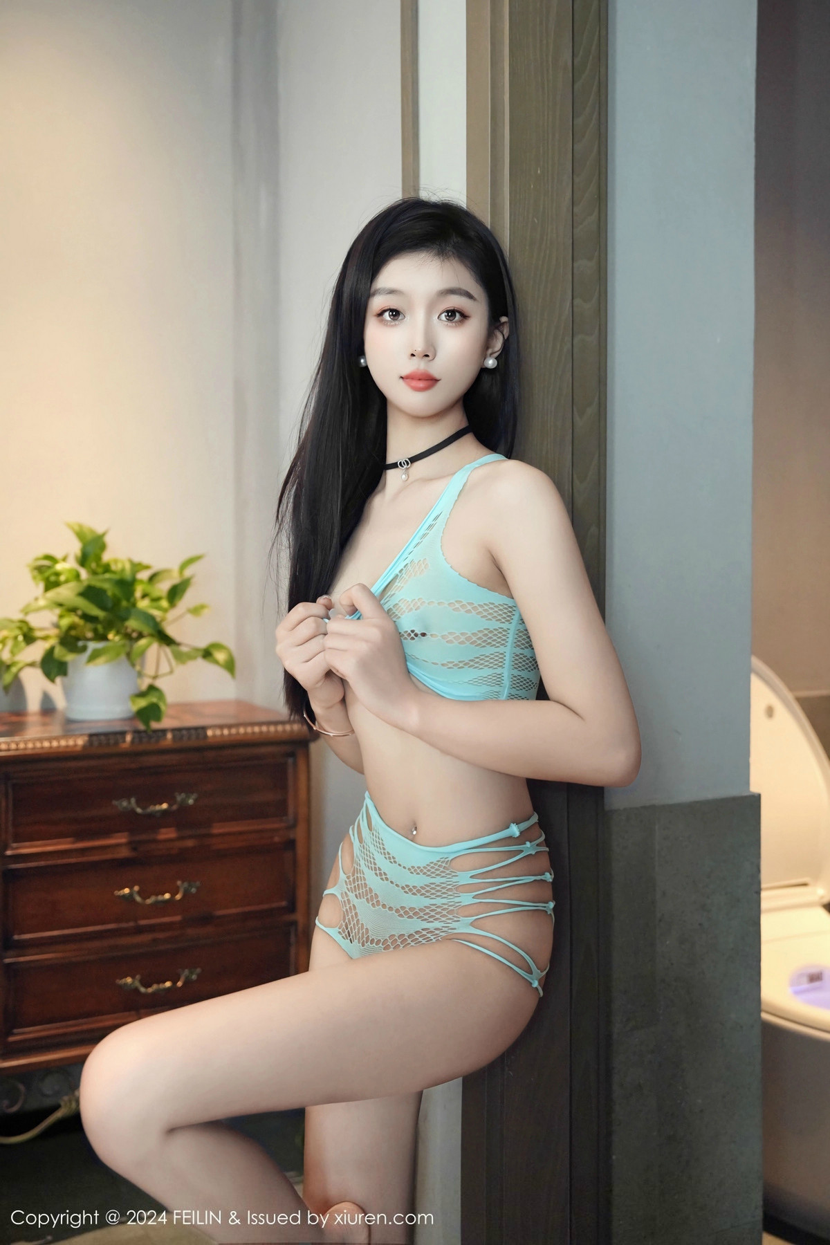 【FEILIN嗲囡囡】20241107Vol482江念魚美腿性感【60P】-[秀人套图]