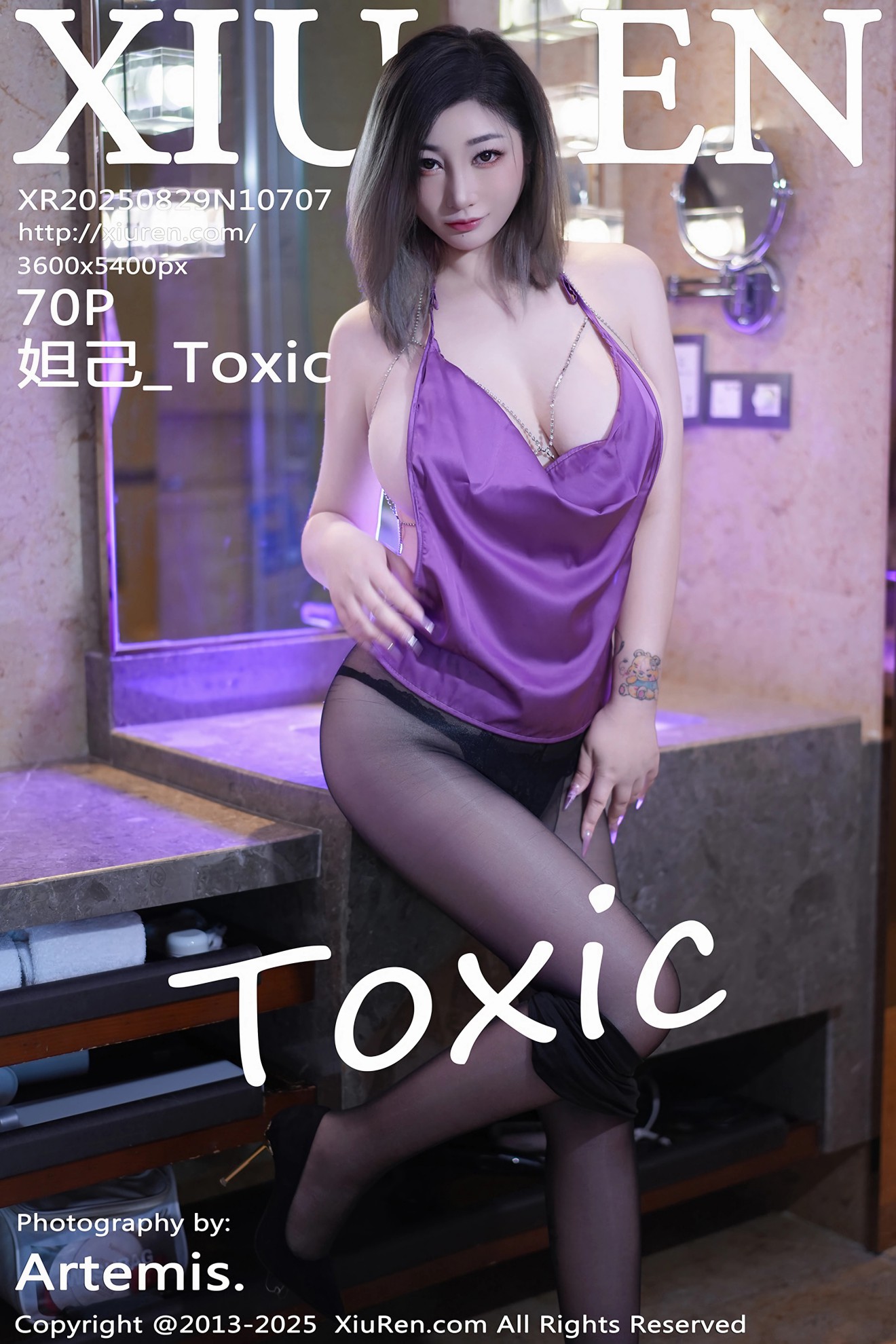 【XIUREN秀人網】20250829Vol10707妲己-Toxic【70P】-[秀人套图]