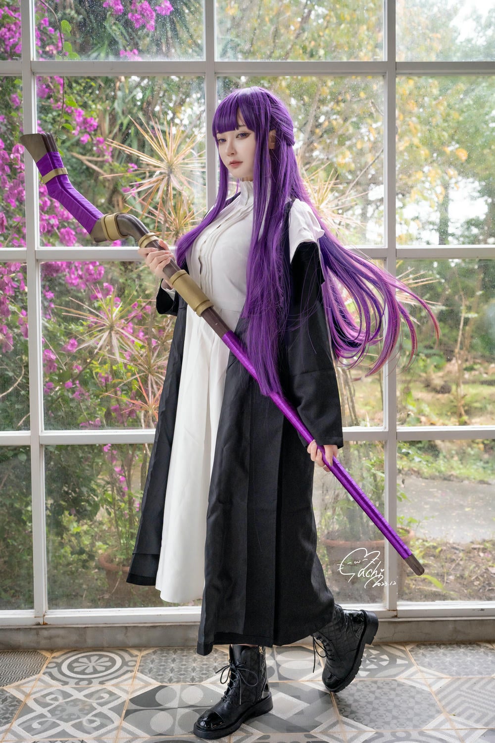 Machi馬吉cosplayFern-SousounoFrieren【59P】-COSPLAY