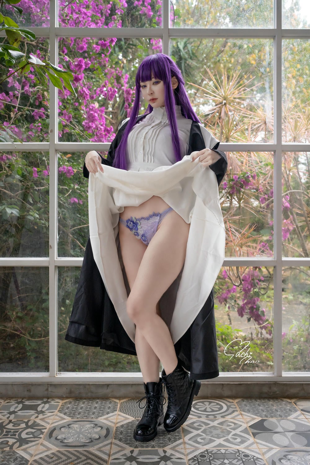 Machi馬吉cosplayFern-SousounoFrieren【59P】-COSPLAY