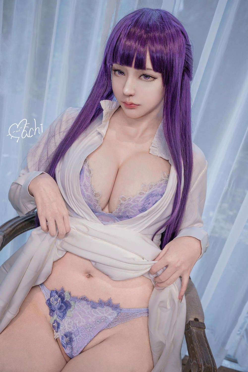 Machi馬吉cosplayFern-SousounoFrieren【59P】-COSPLAY