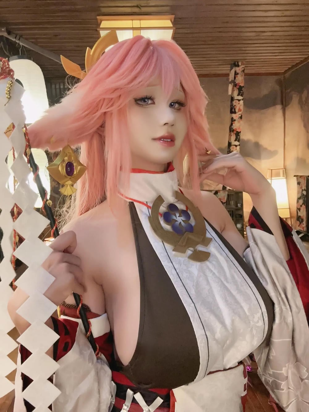 桜滿三時八重神子【89P】-COSPLAY