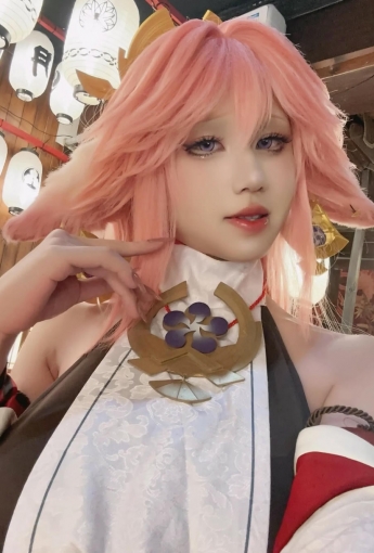 桜滿三時八重神子【89P】-COSPLAY