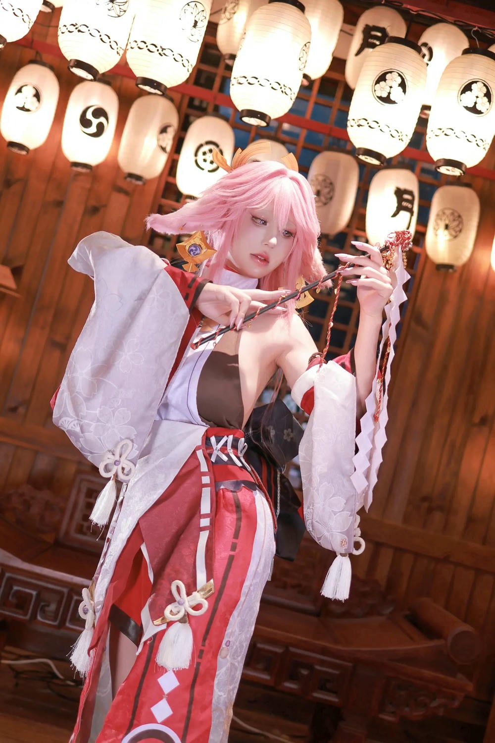 桜滿三時八重神子【89P】-COSPLAY