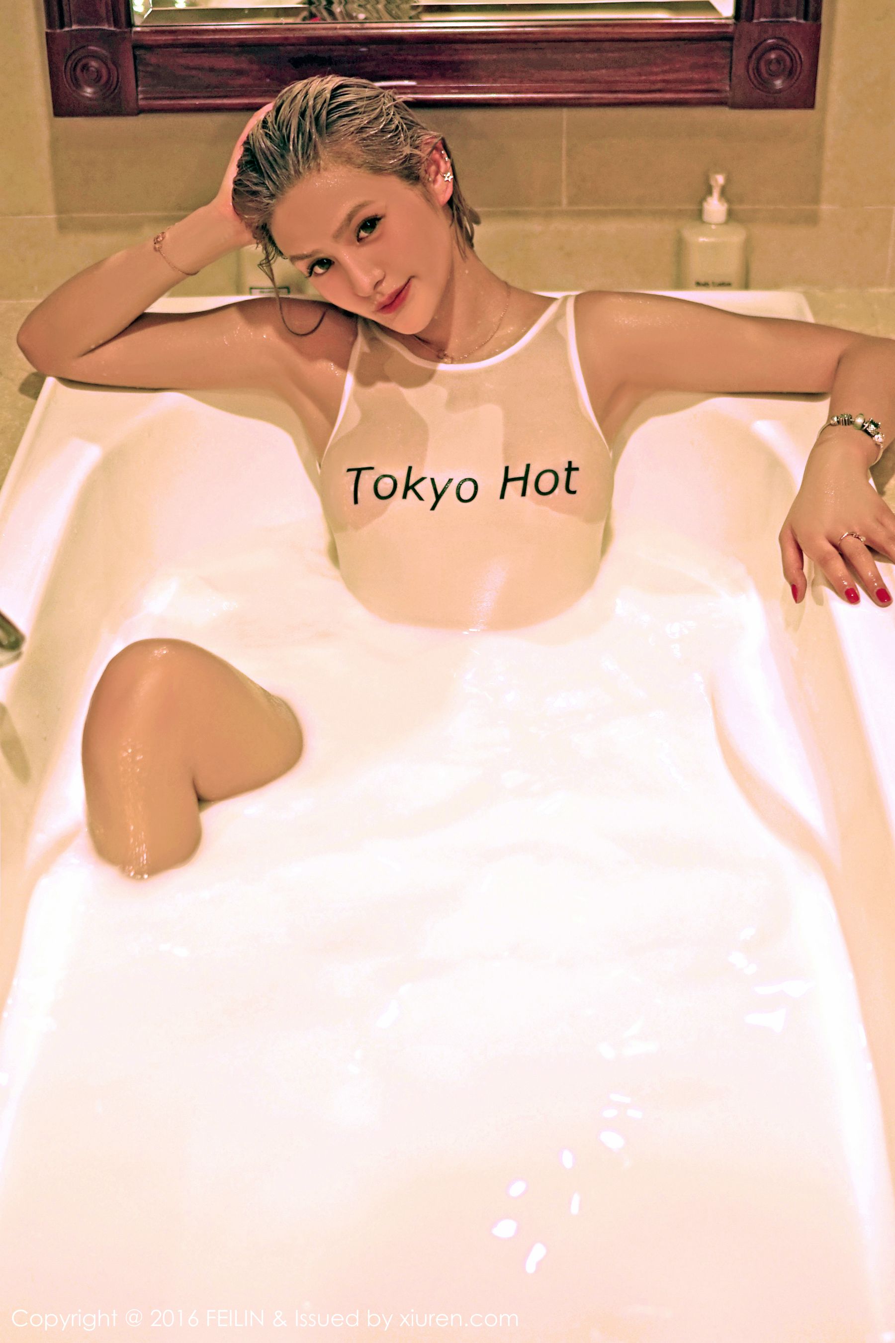 史雯Swan-游泳池比基尼+浴缸湿身[嗲囡囡FEILIN]Vol029-[秀人套图]