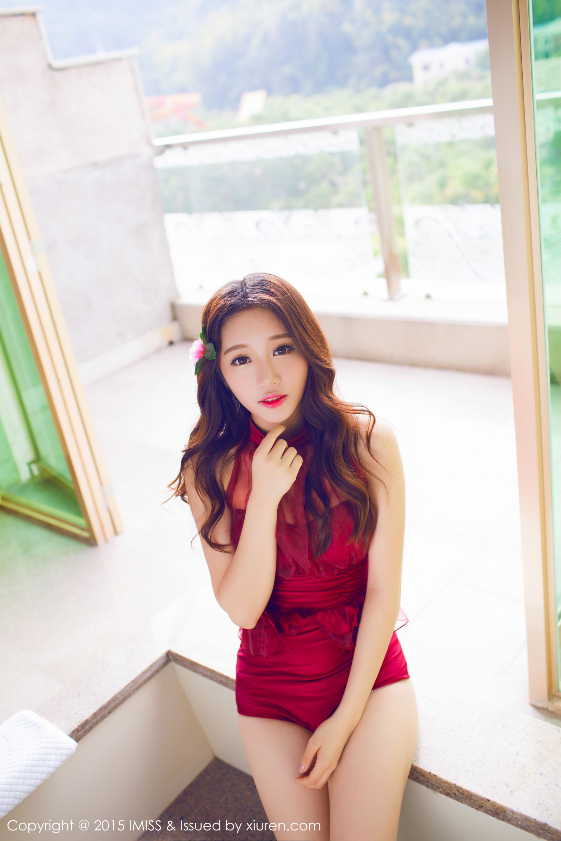 小丽莎萌萌哒同程旅拍[爱蜜社IMiss]Vol015-[秀人套图]