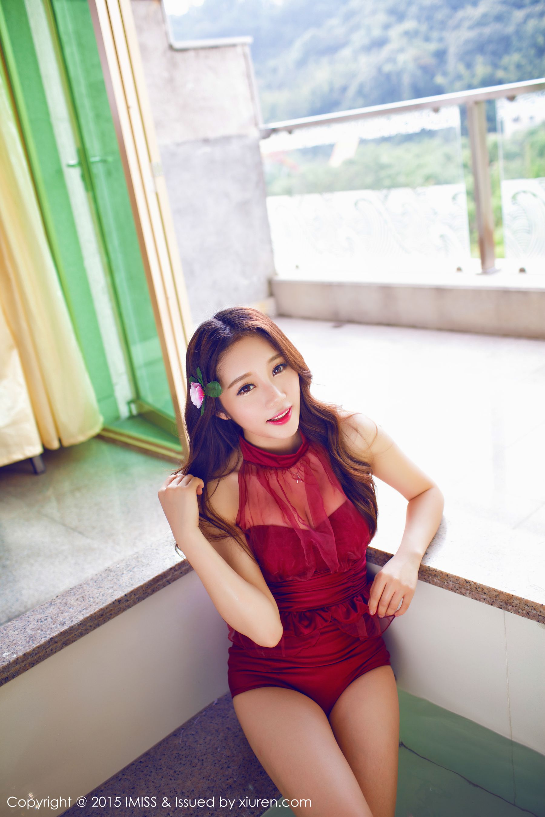 小丽莎萌萌哒同程旅拍[爱蜜社IMiss]Vol015-[秀人套图]