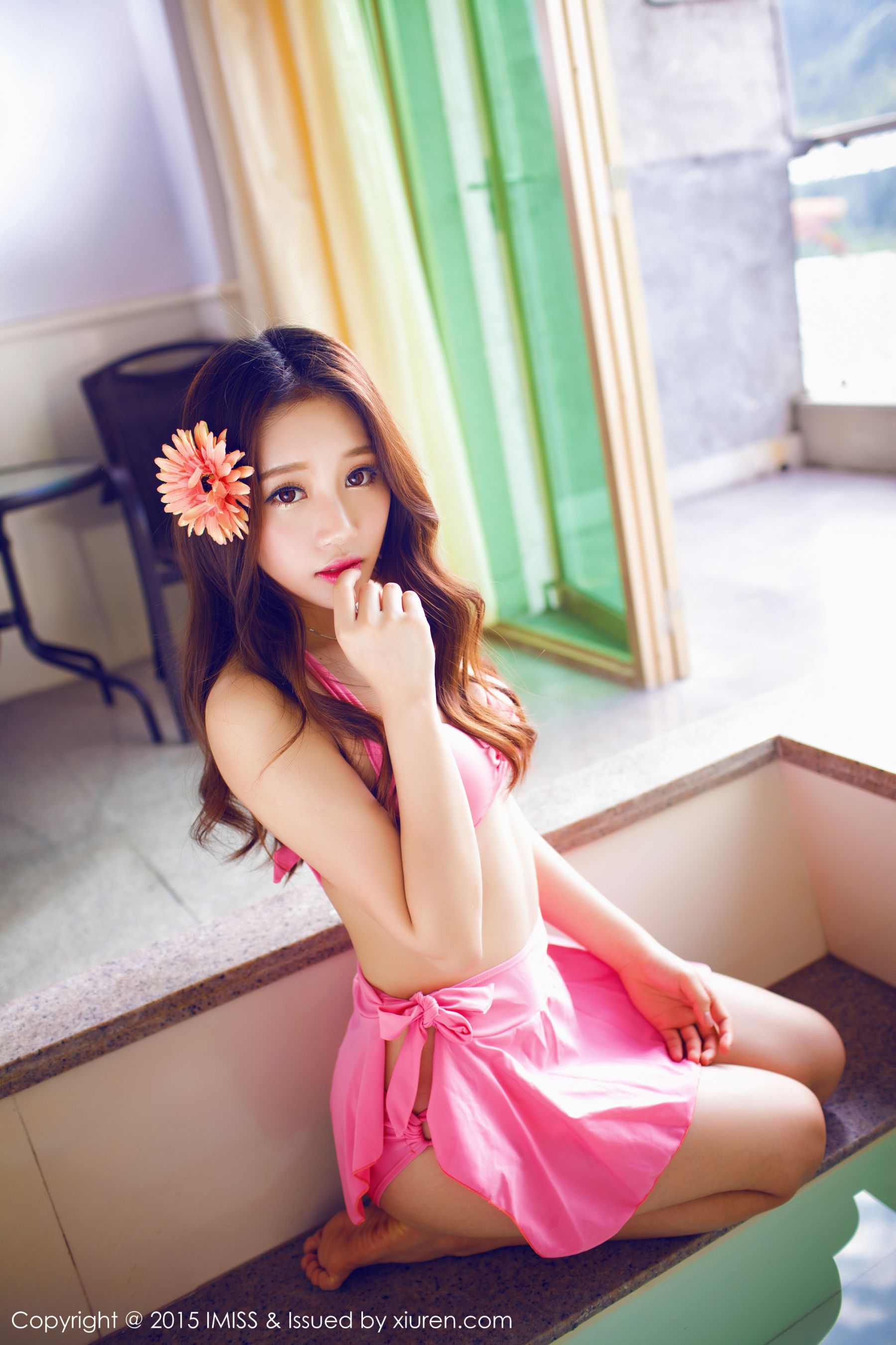 小丽莎萌萌哒同程旅拍[爱蜜社IMiss]Vol015-[秀人套图]