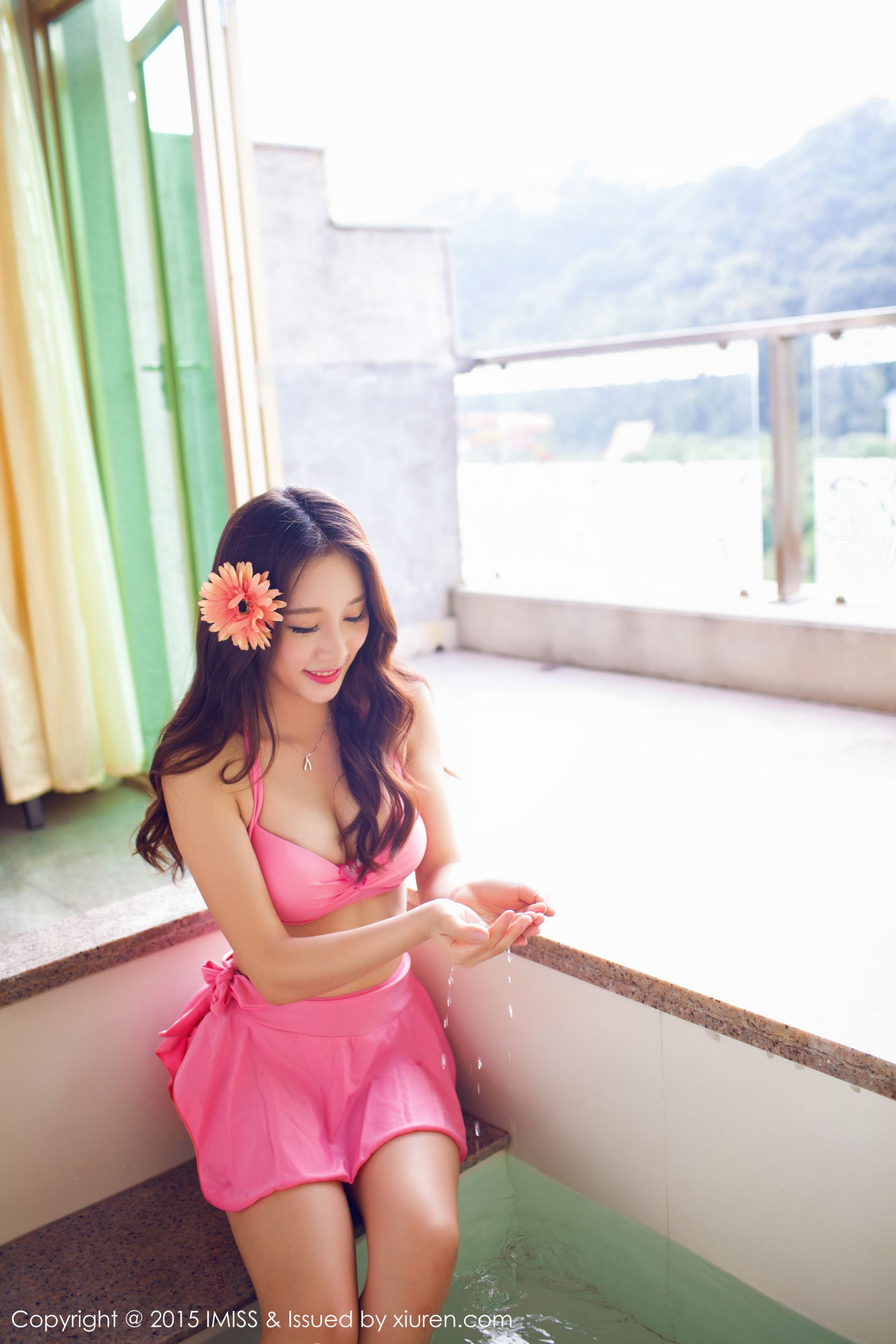 小丽莎萌萌哒同程旅拍[爱蜜社IMiss]Vol015-[秀人套图]