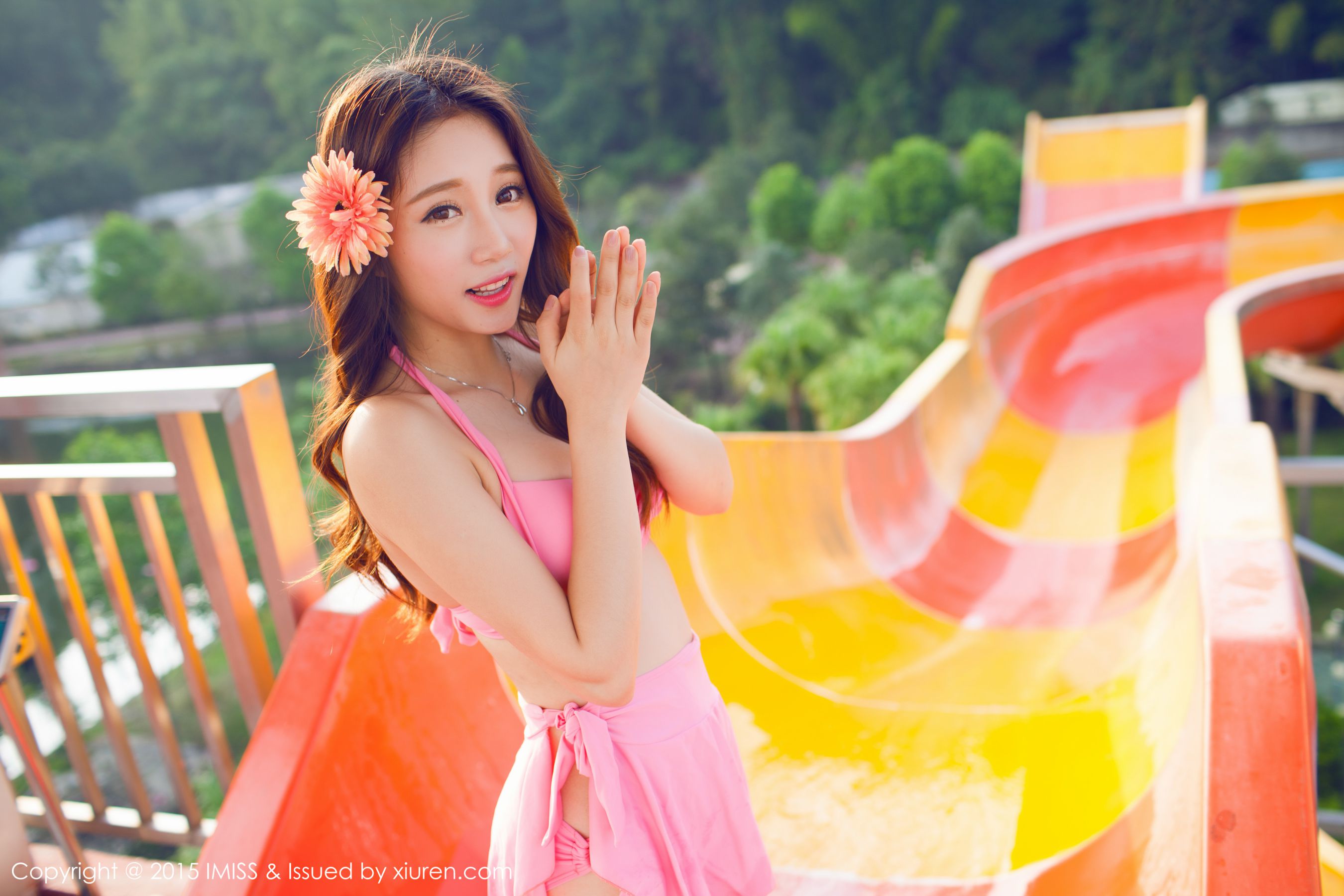 小丽莎萌萌哒同程旅拍[爱蜜社IMiss]Vol015-[秀人套图]