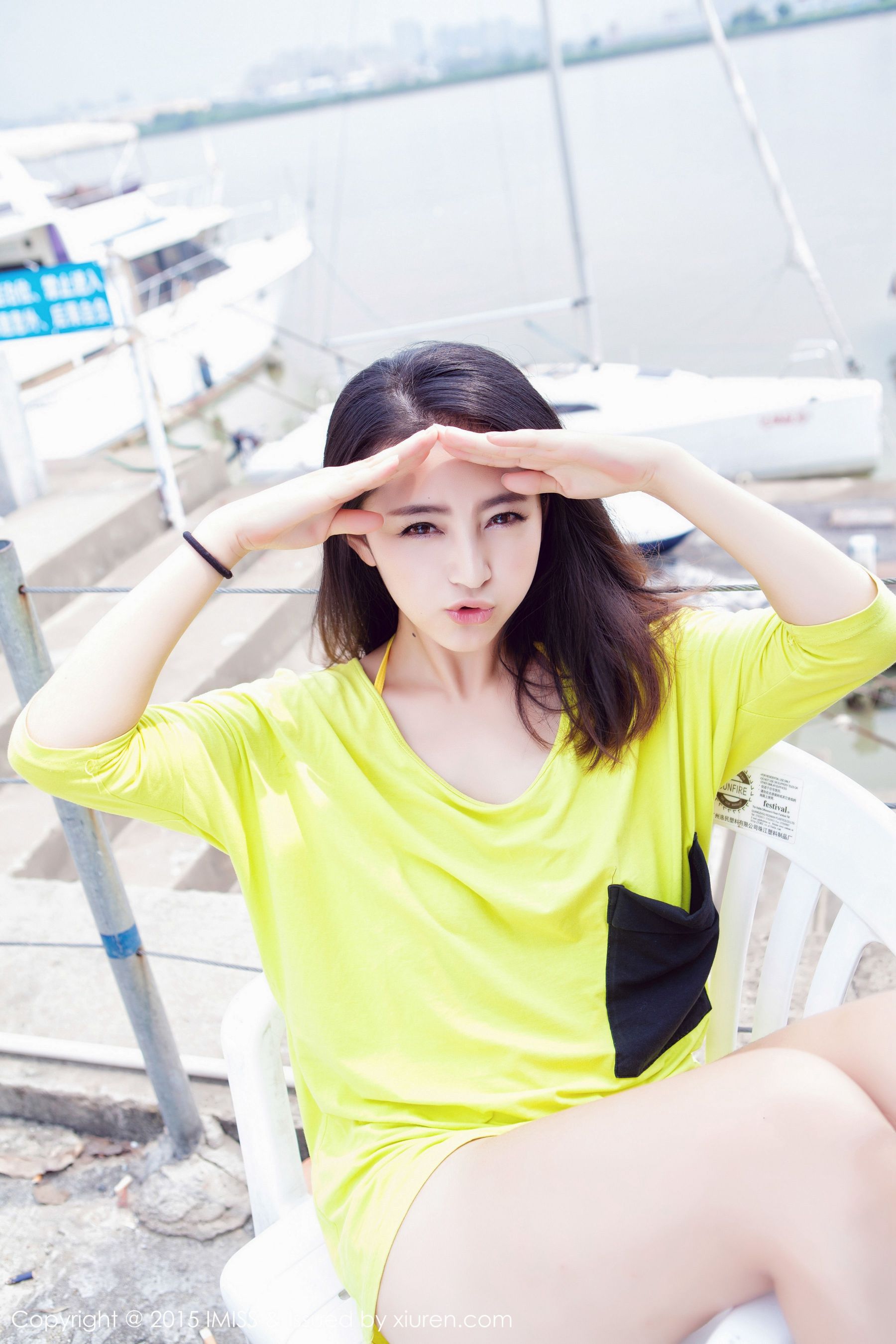 夏茉GIGI广州外拍[爱蜜社IMiss]Vol017-[秀人套图]