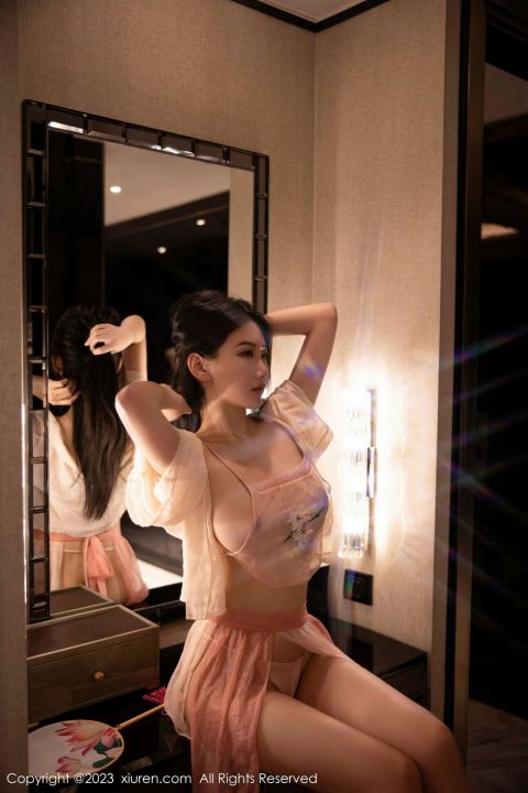 【XiuRen秀人網】20230307Vol6369李佳芮Cherie【91P】-XIUREN秀人网