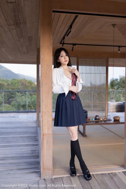 【XiuRen秀人網】20230310Vol6400魚子醬Fish【82P】-XIUREN秀人网