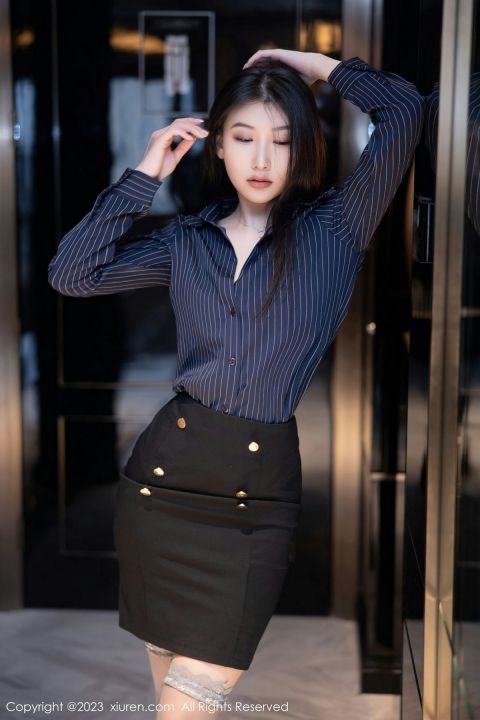 【XiuRen秀人網】20230315Vol6418李佳芮Cherie【75P】-XIUREN秀人网