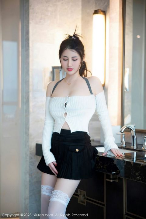 【XiuRen秀人網】20230328Vol6484詩詩kiki【82P】-XIUREN秀人网
