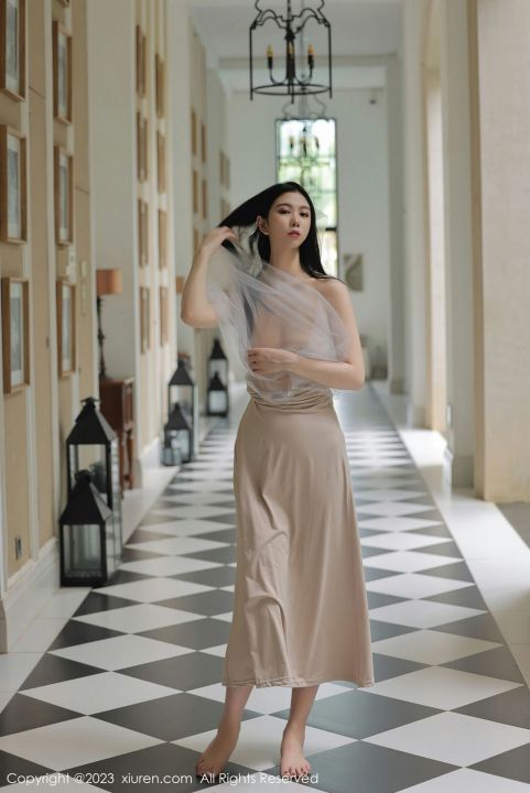 【XiuRen秀人網】20230403Vol6513李雅柔182CM【55P】-XIUREN秀人网