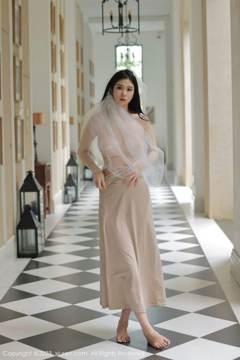 【XiuRen秀人網】20230403Vol6513李雅柔182CM【55P】-XIUREN秀人网