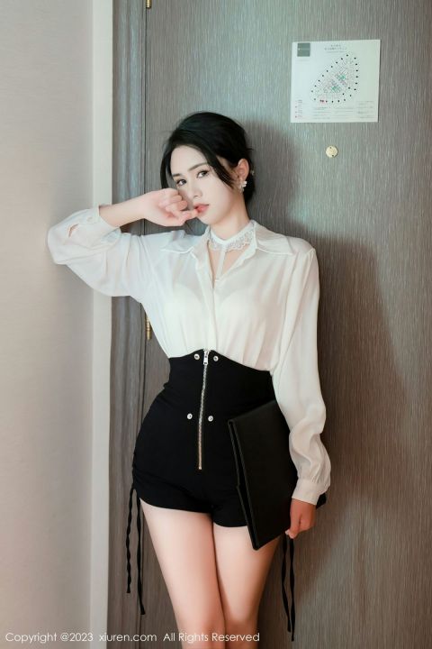 【XiuRen秀人網】20230404Vol6520艾希兒【76P】-XIUREN秀人网