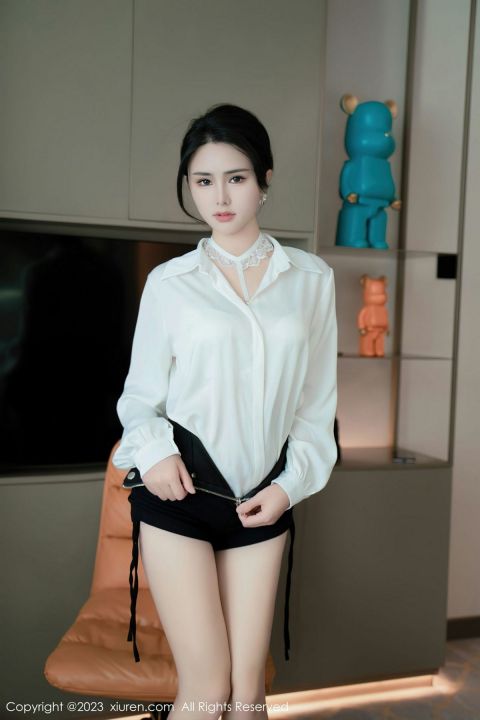 【XiuRen秀人網】20230404Vol6520艾希兒【76P】-XIUREN秀人网