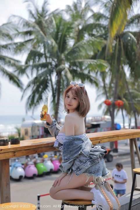 【XiuRen秀人網】20230411Vol6551養樂多DoDo【56P】-XIUREN秀人网