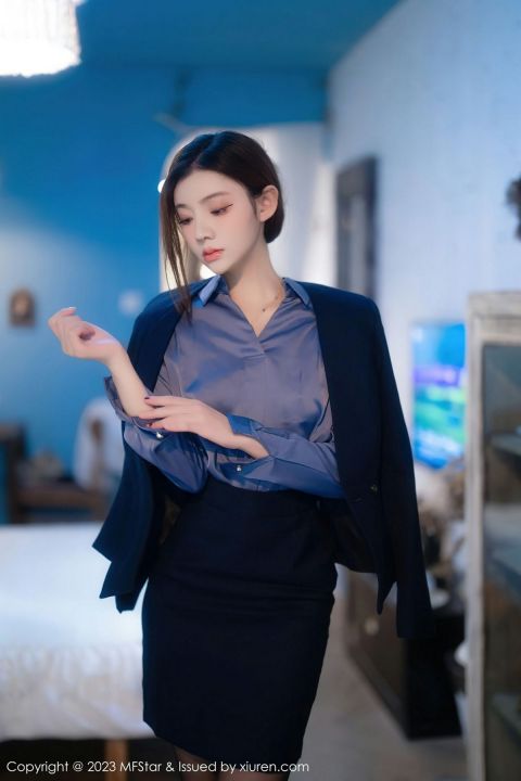 【MFStar模范學院】20230418Vol610加朵babe【54P】-XIUREN秀人网