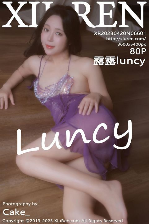 【XiuRen秀人網】20230420Vol6601露露luncy【80P】-XIUREN秀人网